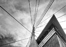 Cable View #1, Denver Millennium Bridge