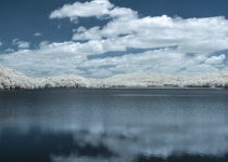 20190713-DSC 3458ir  New Croton Reservoir in infrared, looking north