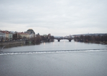 20181229-810 8590  Vltava River, Weir, & Legion Bridge (Most legií)