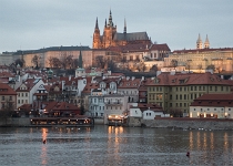 20181229-810 8602  Prague Castle at Sunset