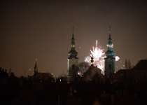 20181231-810 9257  New Year's Eve Fireworks-Strahov Monastery