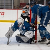 DSC 9970-Enhanced-NR : #28, #93, 18U, Hockey, Metro Jr Jets, NJ Jets, Nationals, Nexus Center, Pool Play, Save, Utica